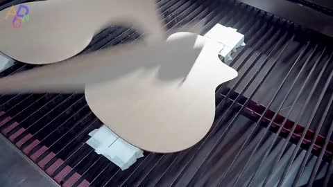 Acoustic Guitar Mass Production Process. 50 Year Old Korean Musical Instrument Factory