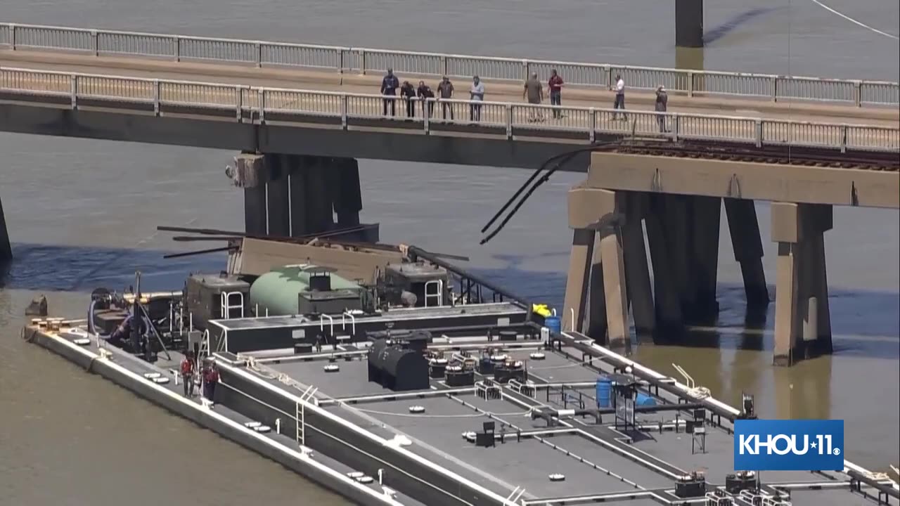 Another Barge Hits another Bridge causing a Partial Collapse in Galveston. What is happening?