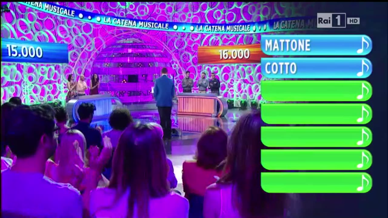 RAIUNO - Reazione A Catena-La Catena Musicale (26/07/2016)