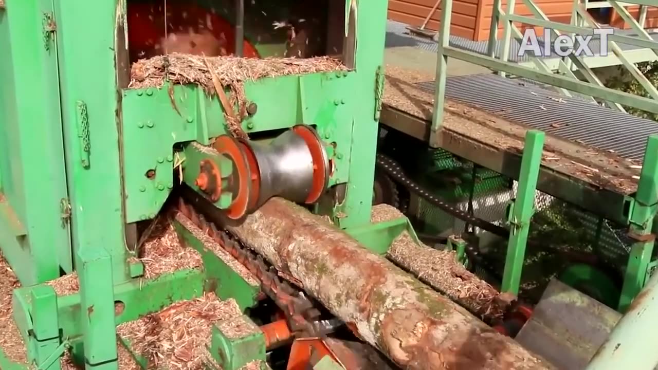 Wood Sawmill Processing Technology