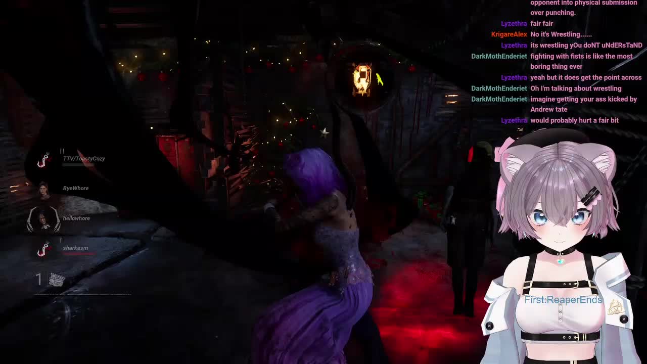 Twitcher ToastyCozy got abused in DBD