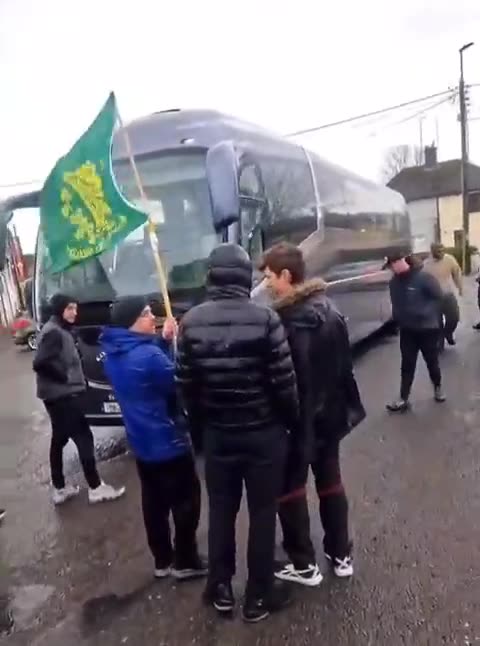 The people of Mullingar are calling for back up as busloads of fighting age illegal immigrant men...