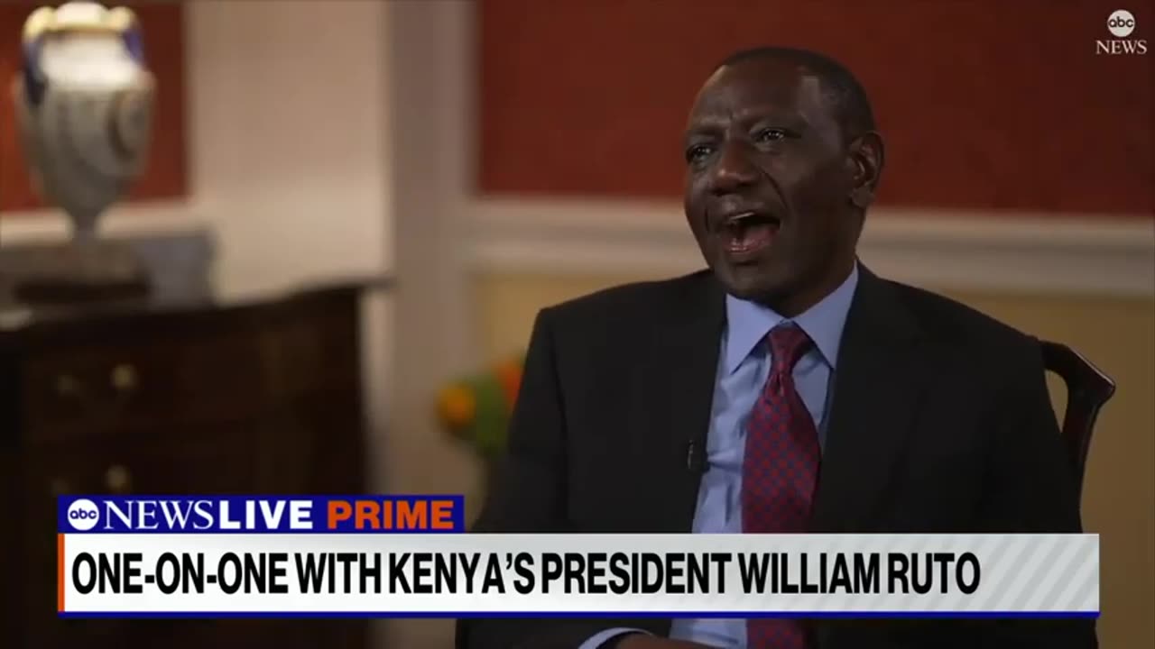 Kenyan President William Ruto discusses US visit, supporting Haiti ABC News