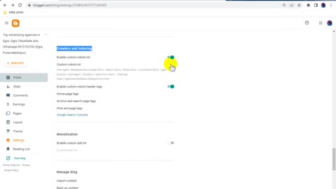 How To Add Custom Robots.txt For Enable Google Search Console Crawlers and Indexing