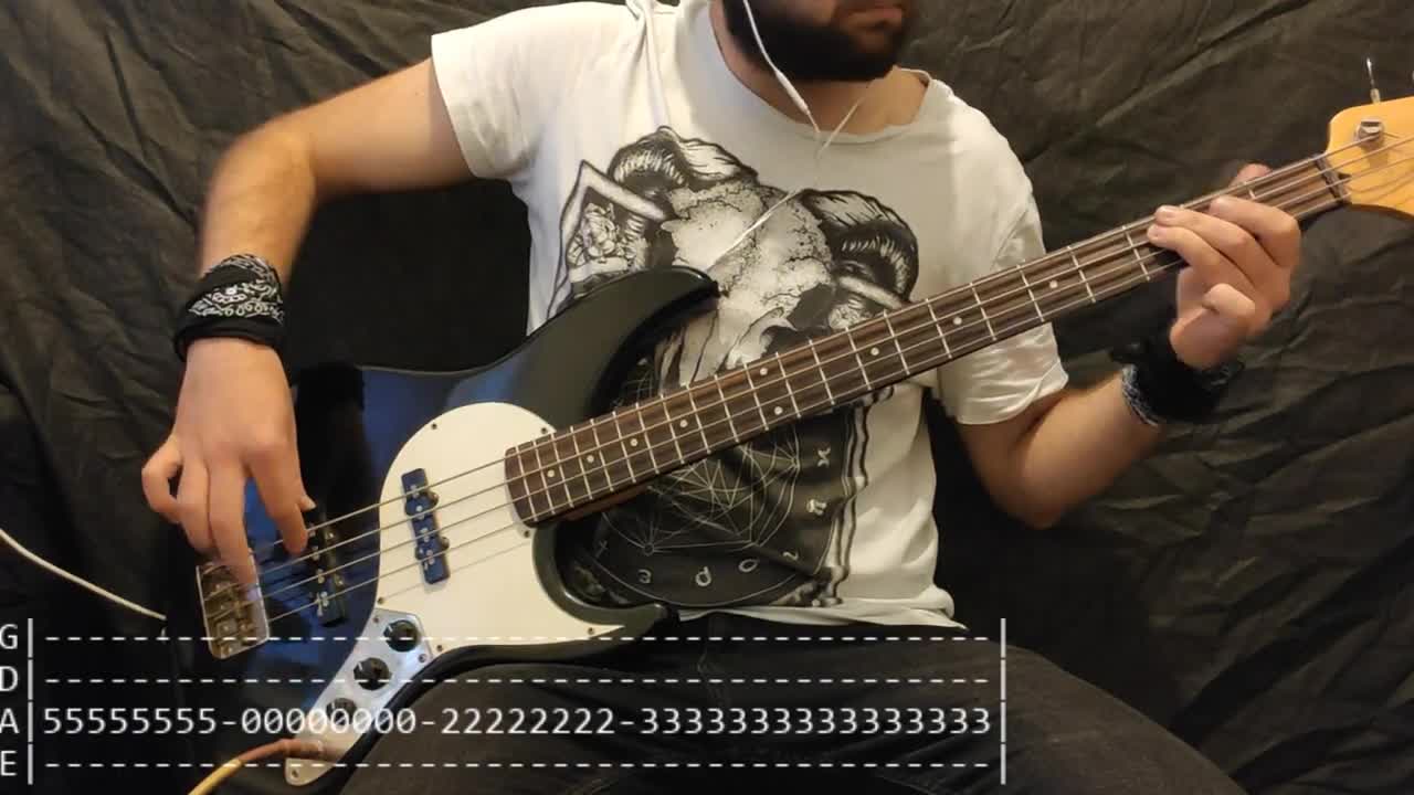 Avril Lavigne - Sk8er Boi Bass Cover (Tabs)