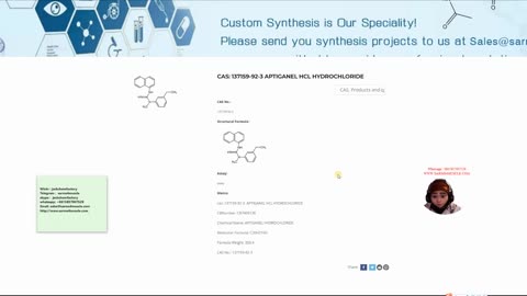 APTIGANEL HYDROCHLORIDE cas: 137159-92-3