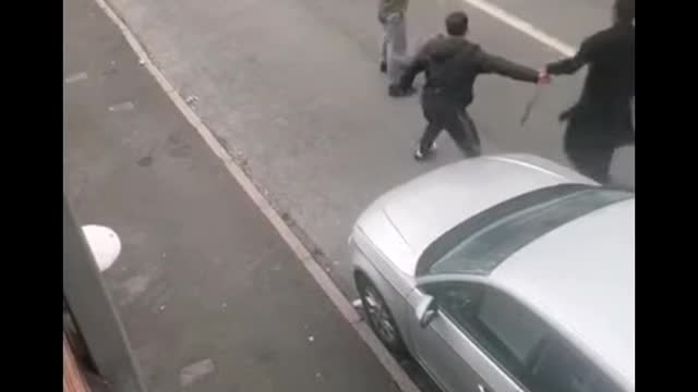 Violent British Pakistani Fight