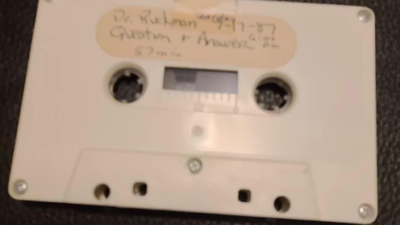 Peter S. Ruckman - Q & A 7-17-87 - Courtesy M. Cox