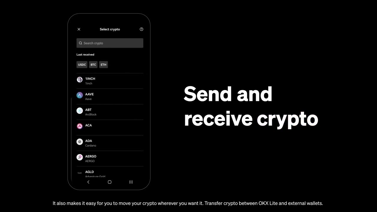 Introducing OKX Lite Crypto App Easily Buy Bitcoin, Ethereum, Cryptocurrency