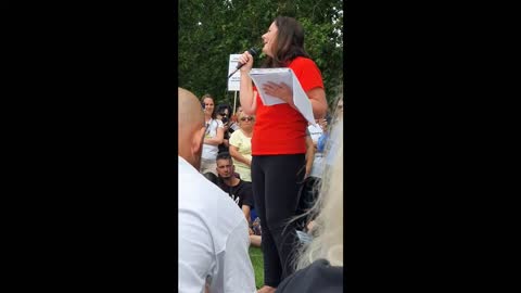 Janet Archer Hyde Park naming names SRA protest