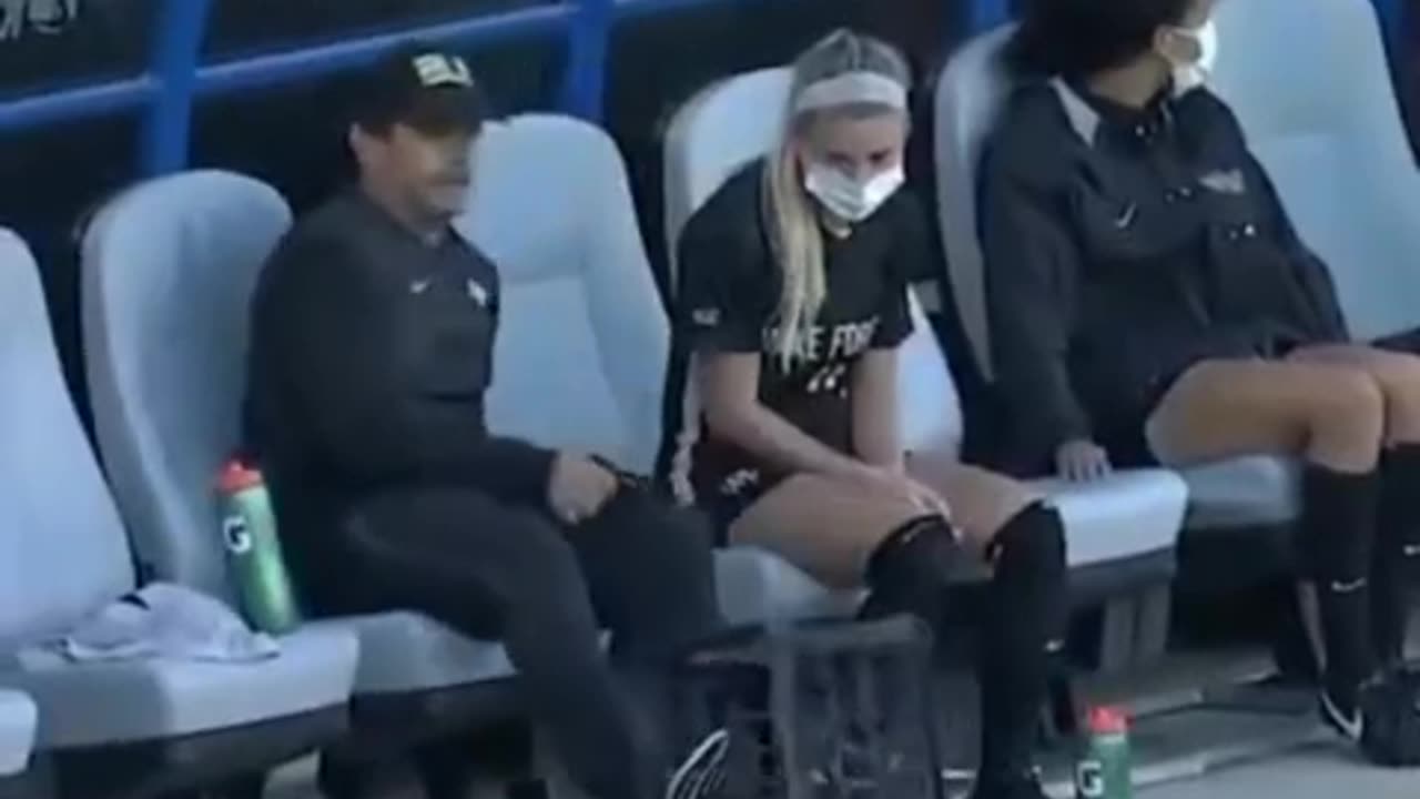coach isn't happy and makes an ass of himself