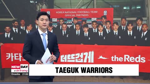 S. Korea's men's national soccer team leaves for FIFA World Cup in Qatar