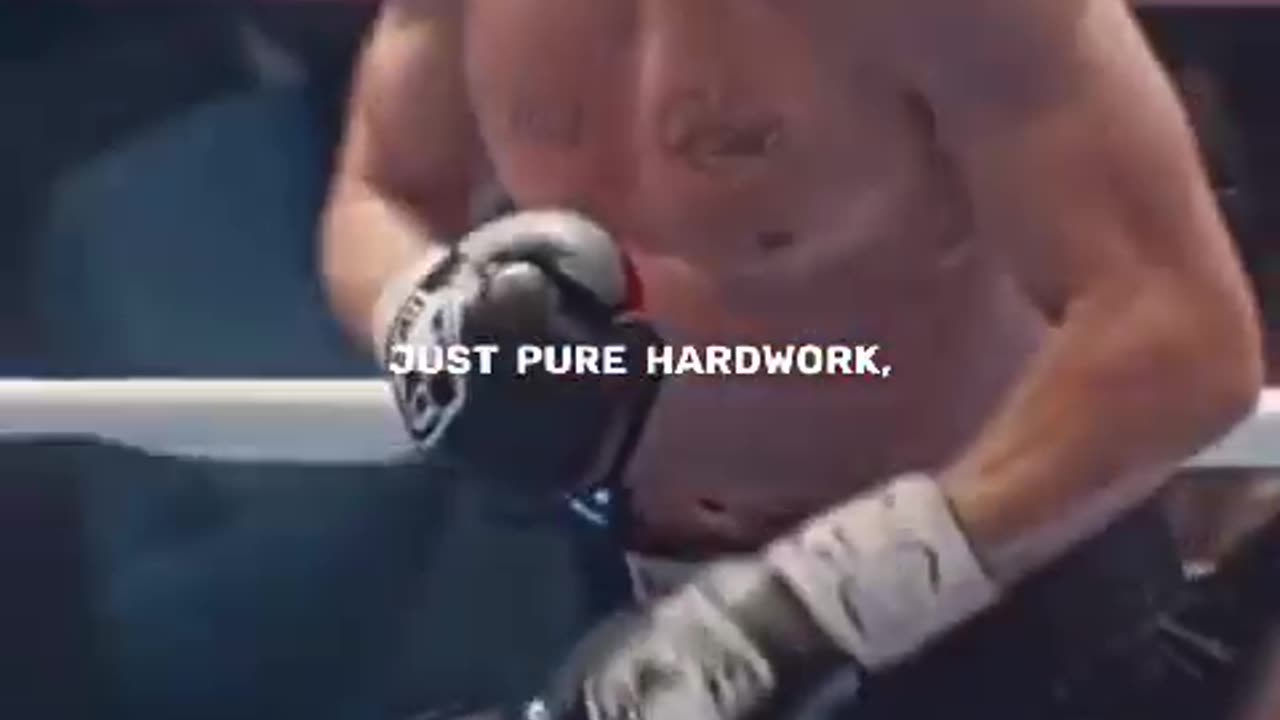 Hard work speakes louder than talent