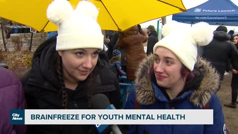 A polar plunge for youth mental health