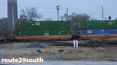 Norfolk Southern Southbound at Cordele 11-09-24