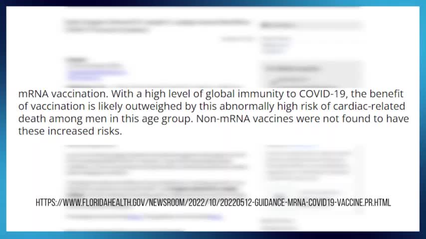 mRNA Vaccinations Florida VS California - Dr. Peterson Pierre