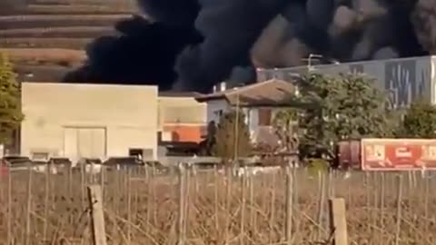 Sausage factory near Verona goes up in flames on February 10th