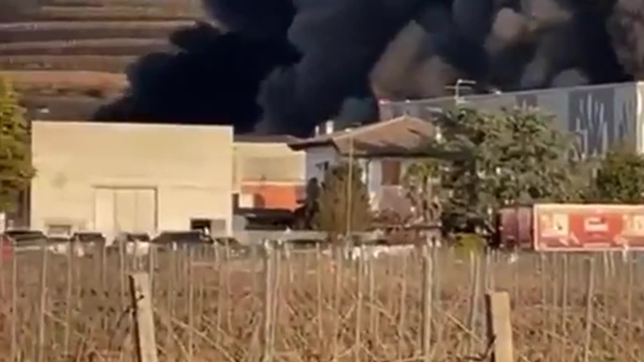 Sausage factory near Verona goes up in flames on February 10th