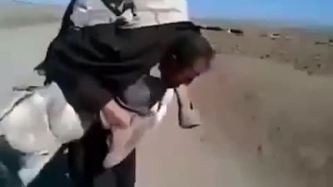 Donkey Sends an Arab for a toss!