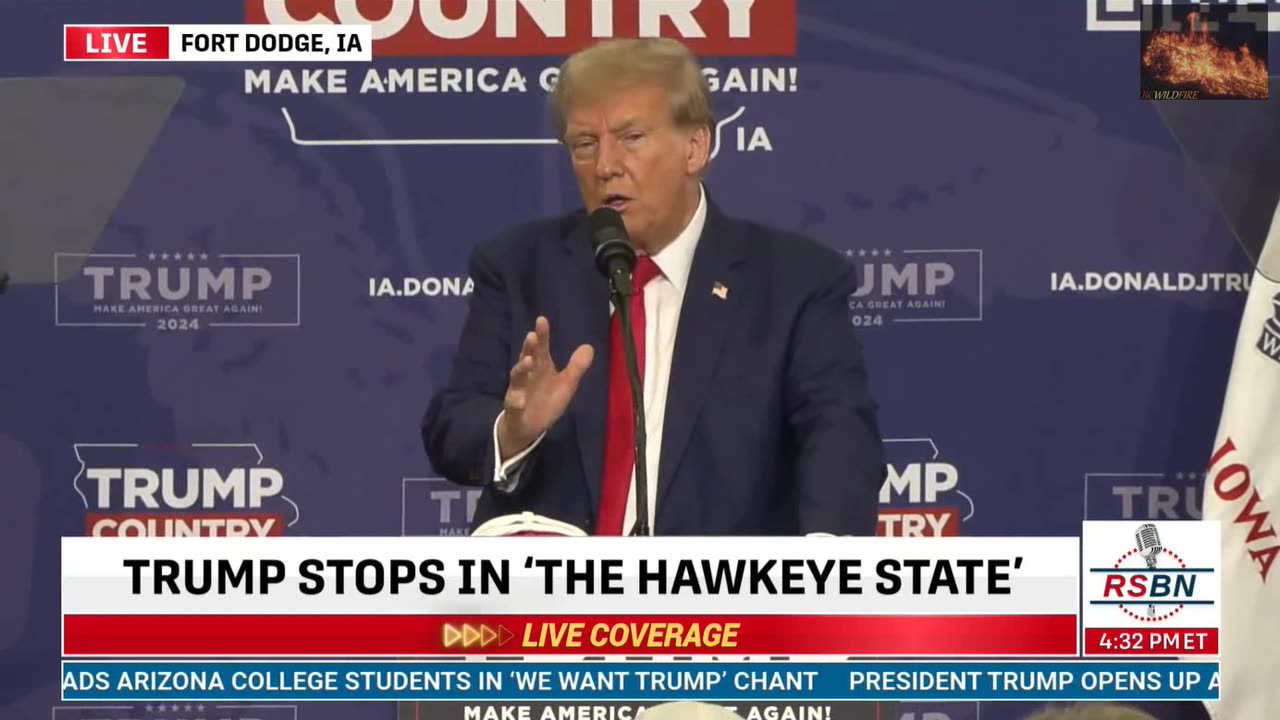 President Trump Speech Iowa Nov 18 2023