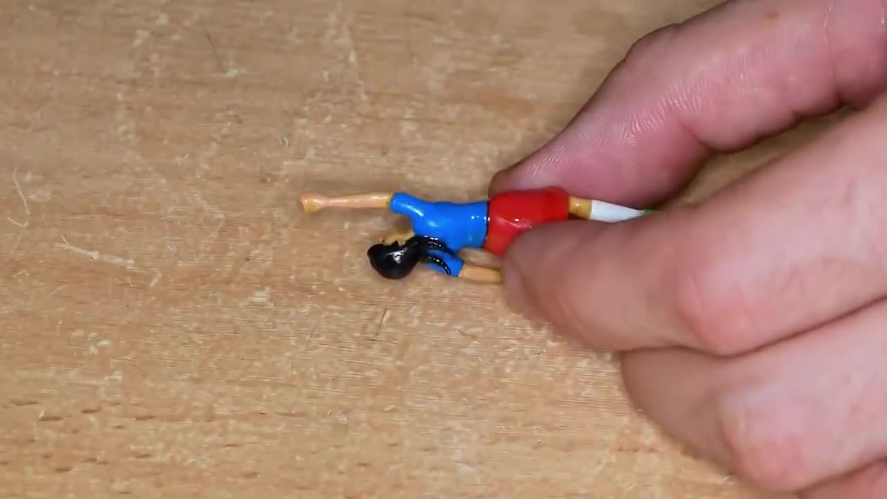 [Resin Art] Make a girl floating with dandelion with glue 9