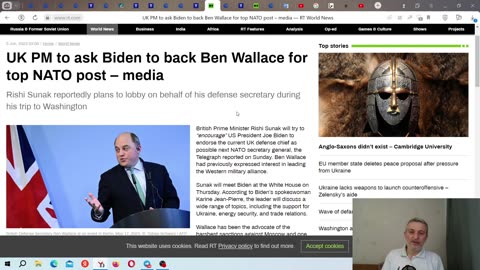 Update on Ukraine, Russian Pacific and Baltic fleets, Ben Wallace as head of NATO, BRICS + Iran..