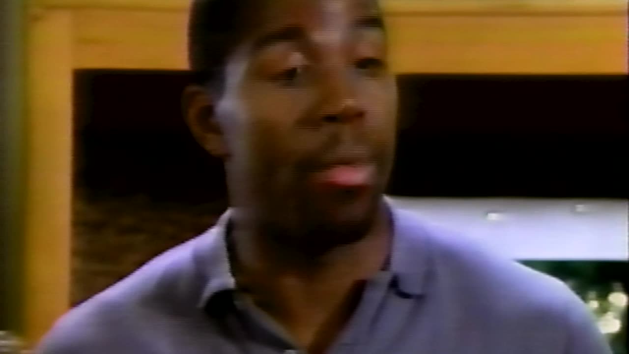 1987 - Magic Johnson Public Service Announcement