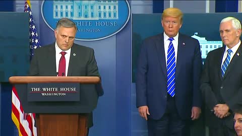 Trump on Disinfectants (Full Video)