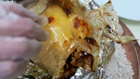 America's Giant Brooklyn Salt Grilled Chicken is a New York delicacy.