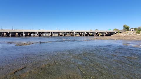 Enjoying the Oklahoma River