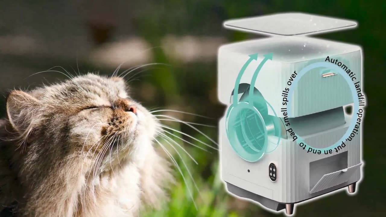 Charmkit: World's First Auto-door Cat Litter Box