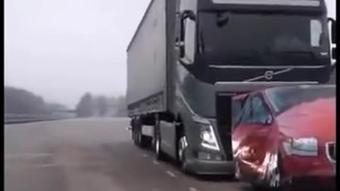 Volvo Skania Truck brake test