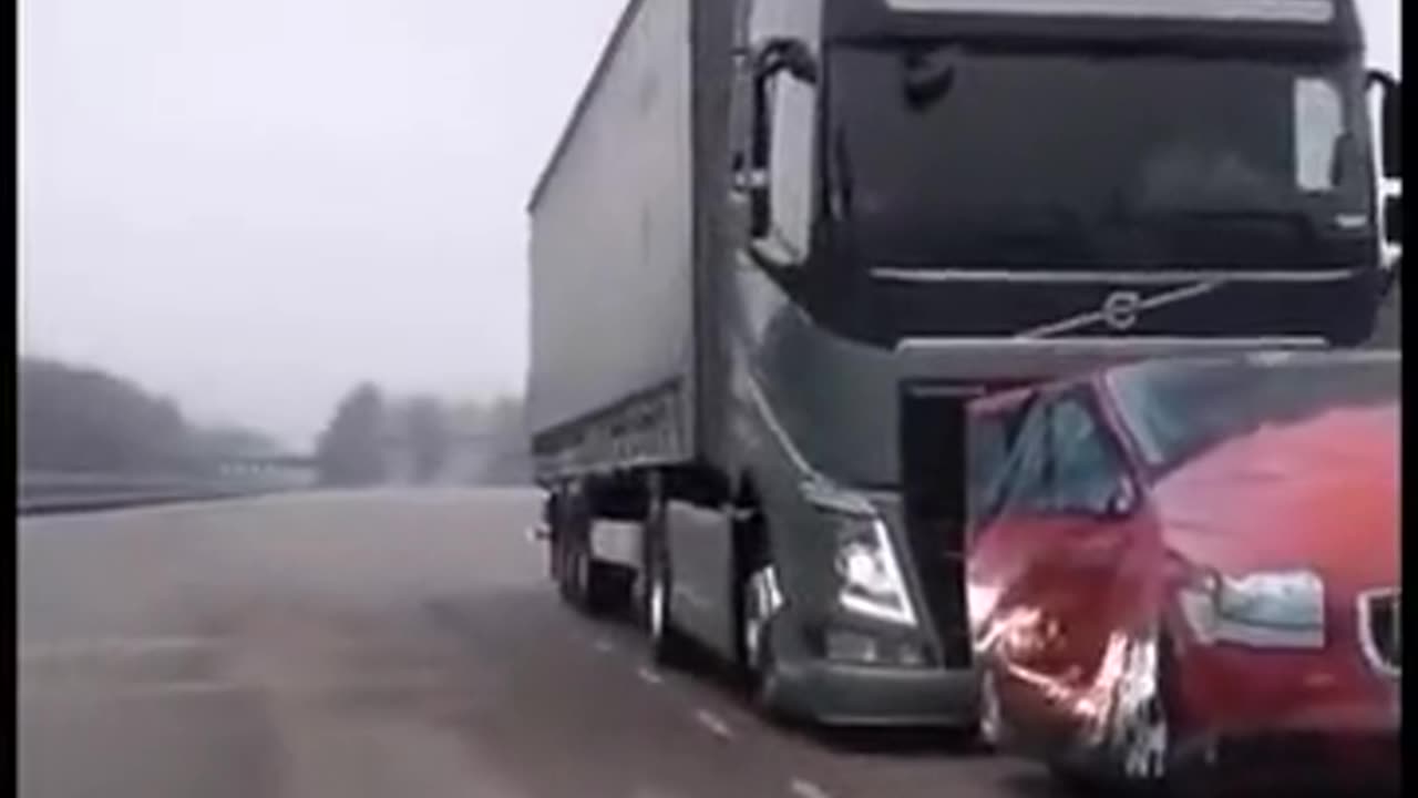 Volvo Skania Truck brake test