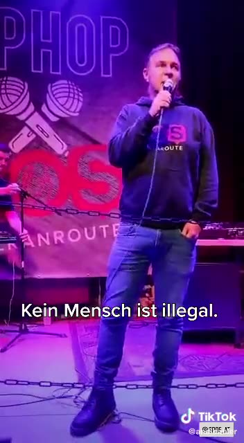Andreas Babler: "Kein Mensch ist illegal"