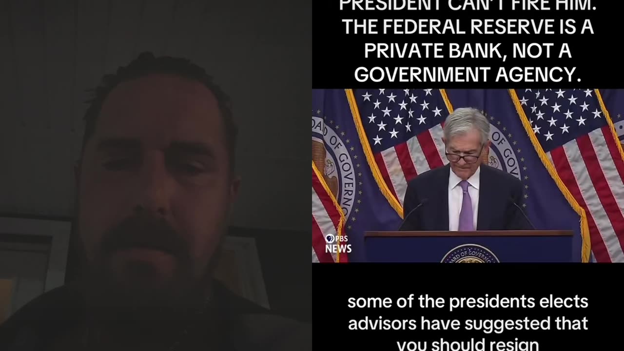 The federal reserve runs the government