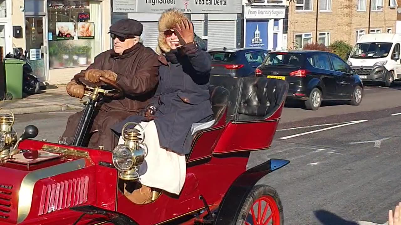 London to Brighton Veteran Car Run 05.11.2023. Vid078 #veterancarrun