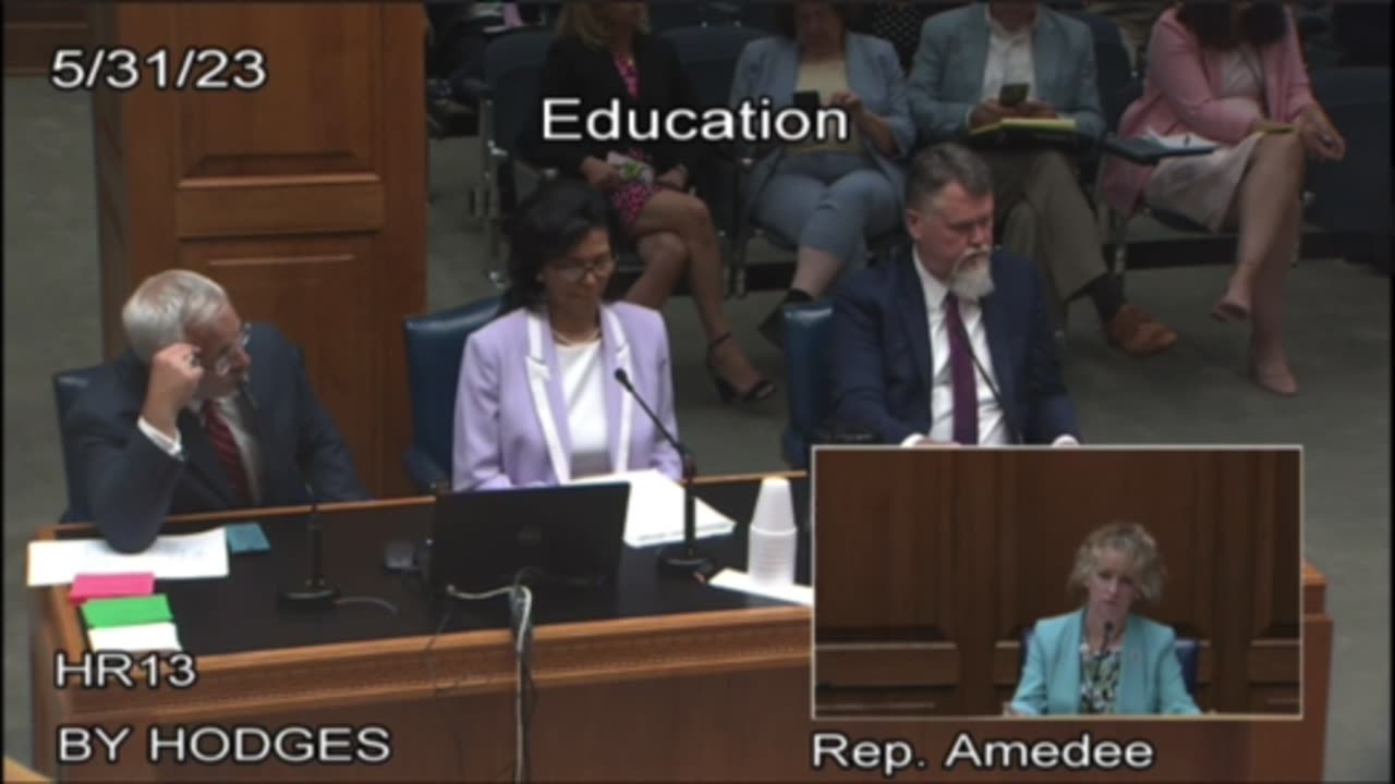 HR 13, Louisiana House Education committee, Beryl Amedee, 5-31-23