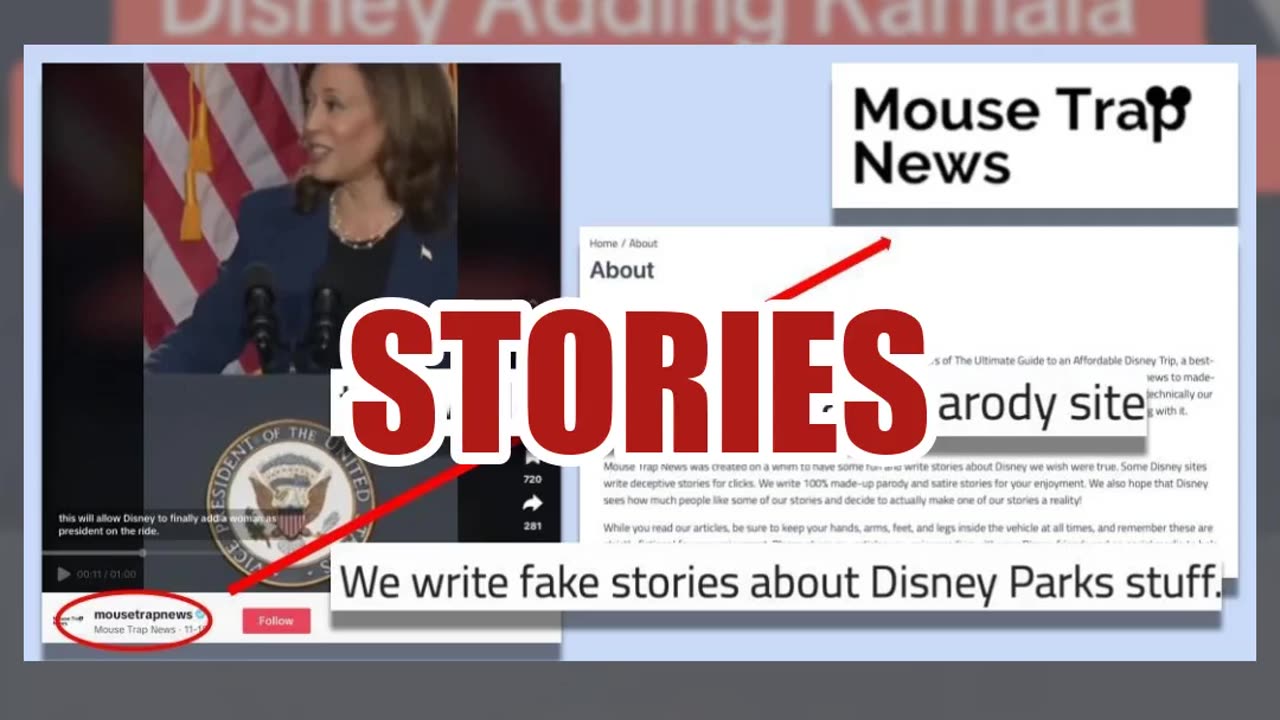 Fact Check: Disney Did NOT Say It Was Adding Kamala Harris To The Hall Of Presidents