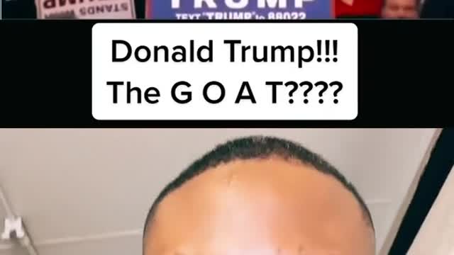 ONTRUMDonald Trump!!!The G O A T????