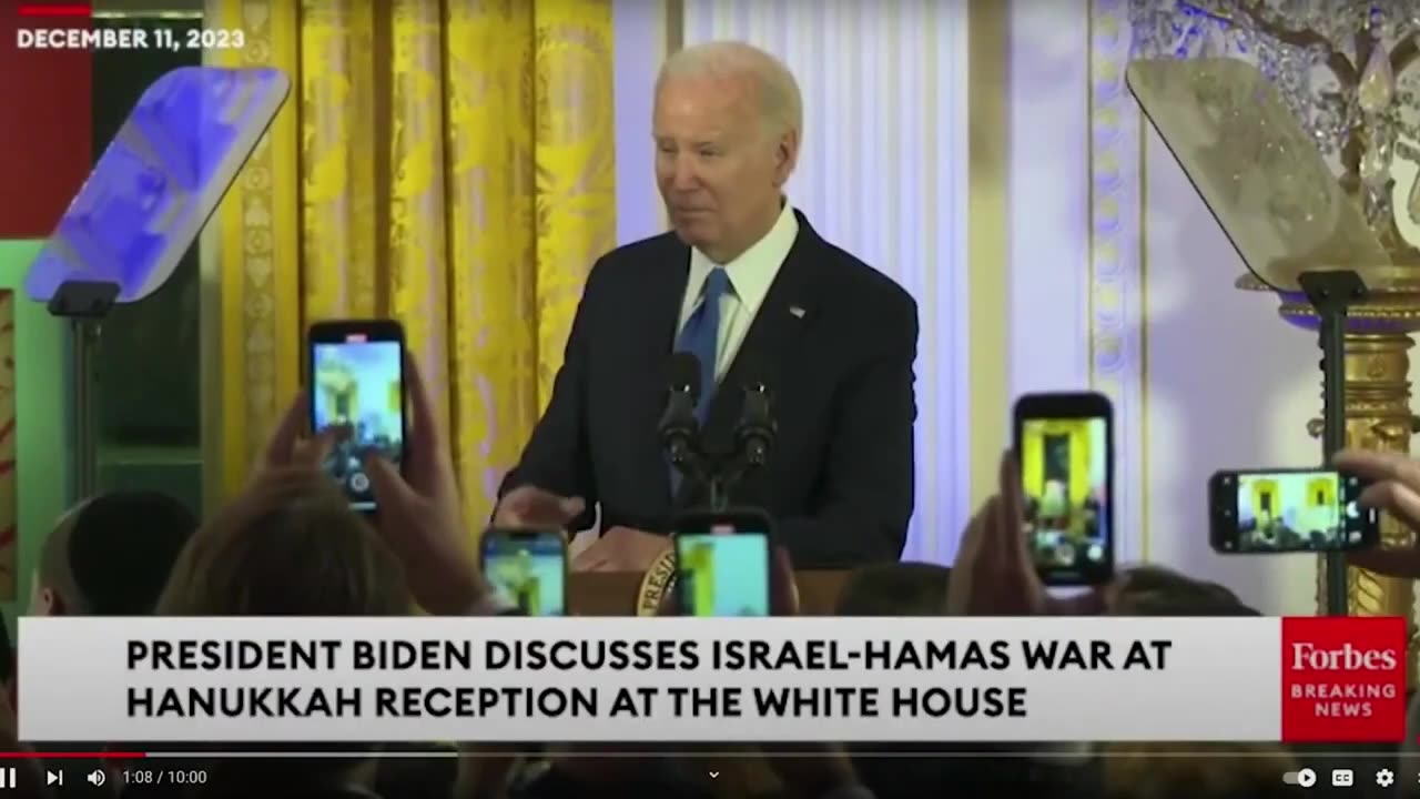 BIDEN'S SHOCKING STATEMENT ABOUT JEWS