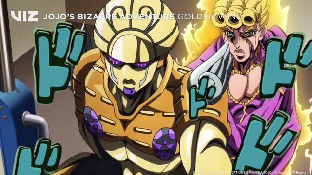 『STAND』 JoJo’s Bizarre Adventure Golden Wind Part 1 VIZ