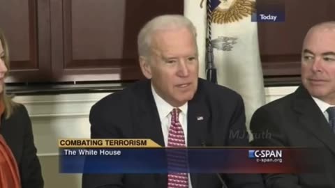 Biden 2015 Talking About an "Unrelenting Stream of Immigration" to Replace White's