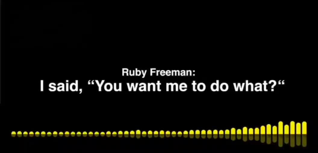 Ruby Freeman: Election Bombshell from Police Body Cam- Pt 1