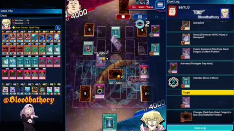 Water xyz flip control (Yugioh Duel link)