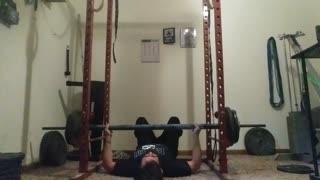 Axle bar thumbs floor press