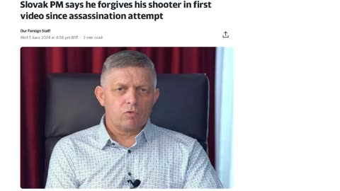 I forgive the guy who just tried to kill me