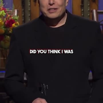 Elon Musk SNL