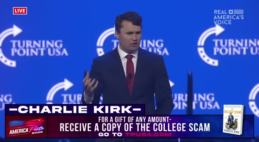 Charlie Kirk discusses the conservative vision for America.