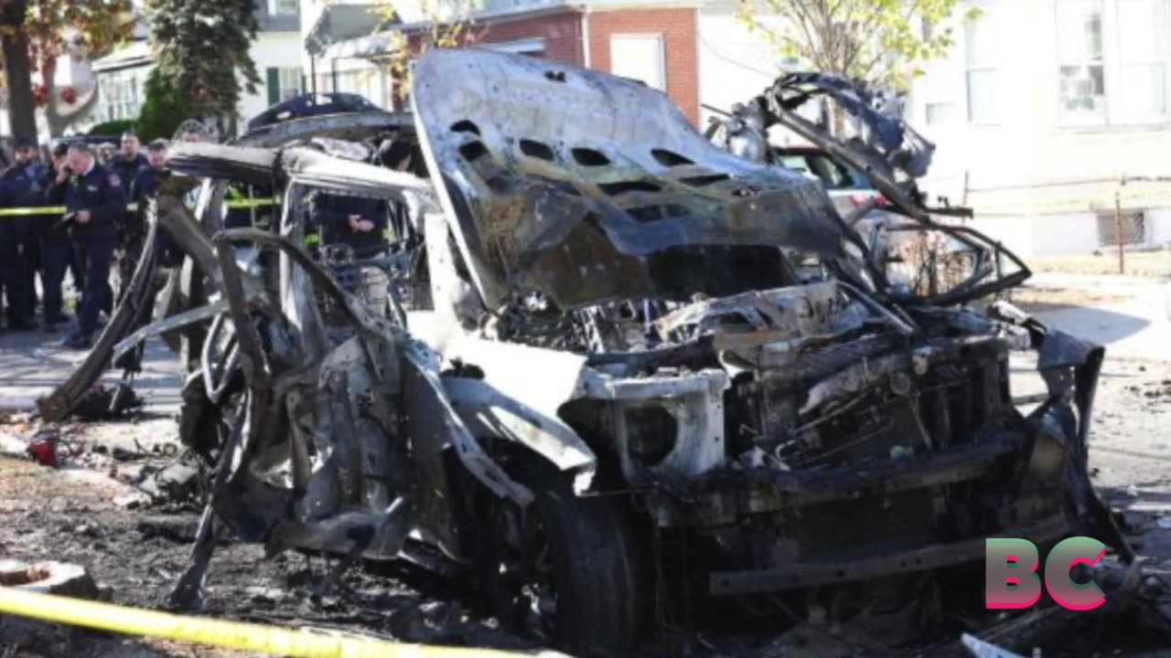 SUV loaded with chemicals explodes on NYC street in massive fireball