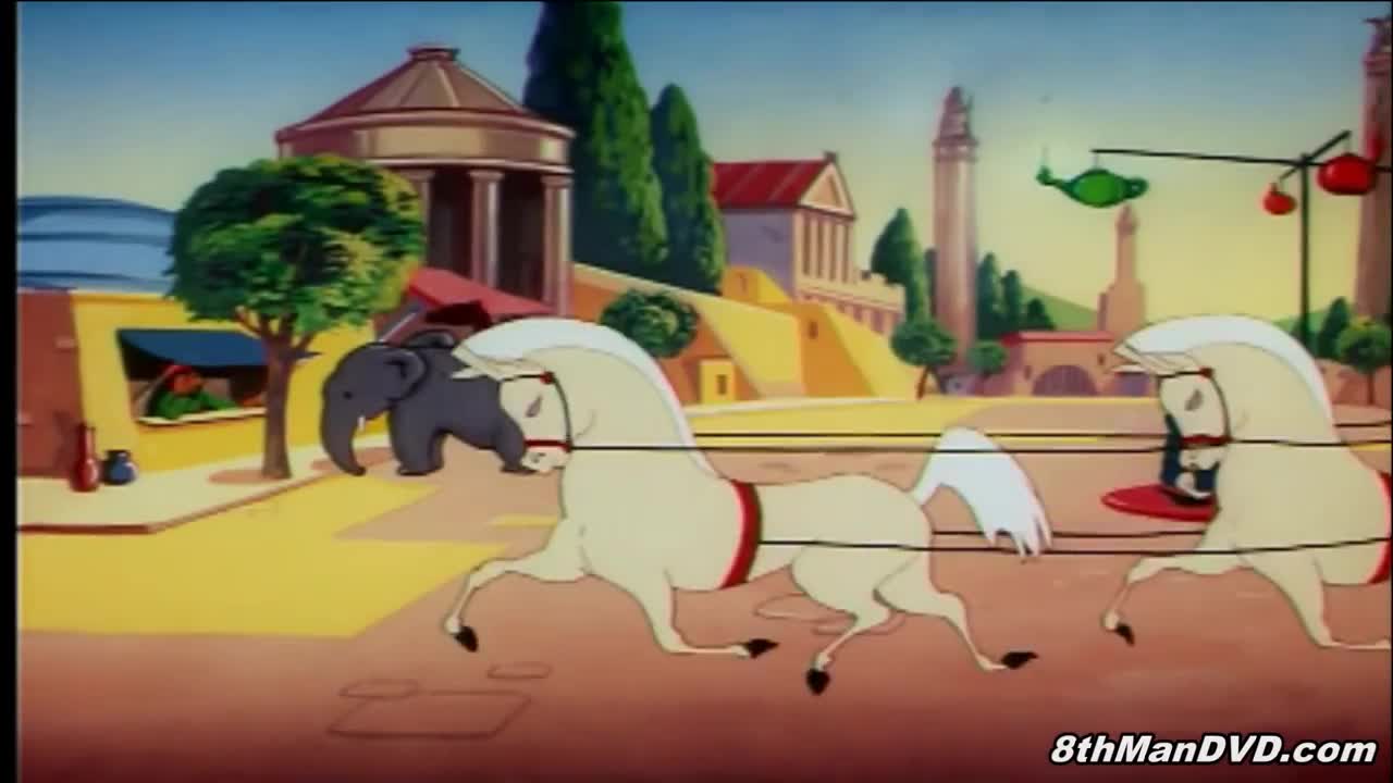 POPEYE THE SAILOR MAN: Greek Mirthology (1954) (Remastered) (HD 1080p) | Jackson Beck, Jack Mercer